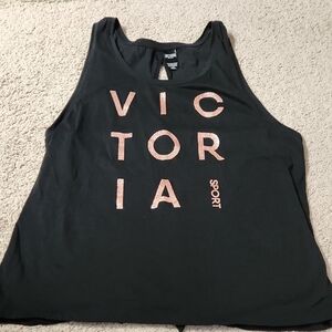 Victoria's Secret Victoria Sport Sparkly Tank Sz L
